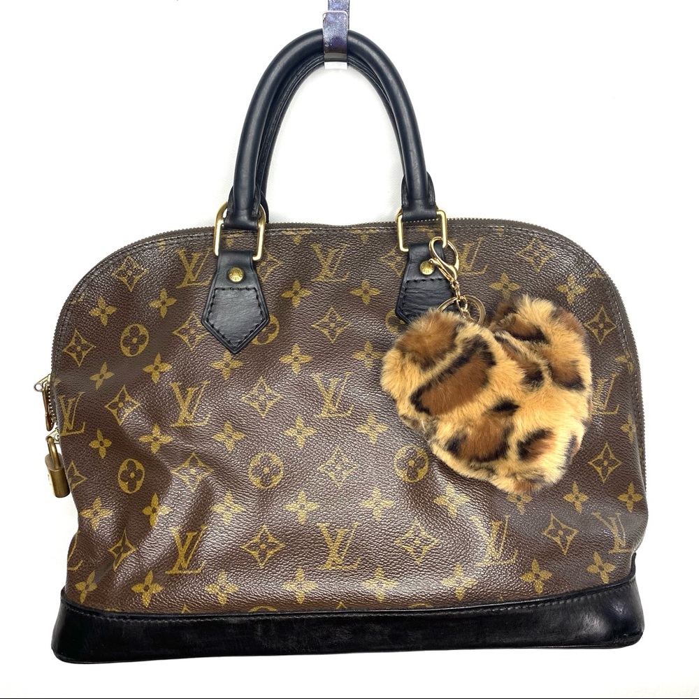 Custom Louis Vuitton Alma satchel